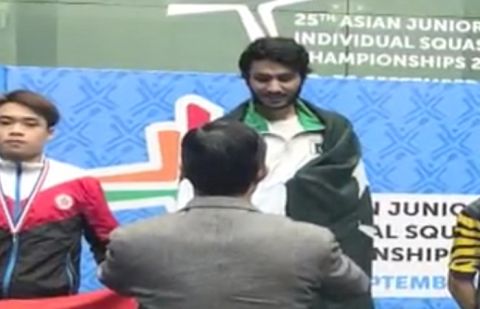 Pakistan win three Gold in Asian Junior Squash Championship
