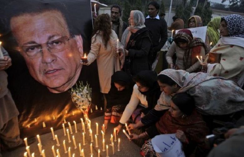 FIR recorded, listed over attack on vigil to commemorate Salman Taseer