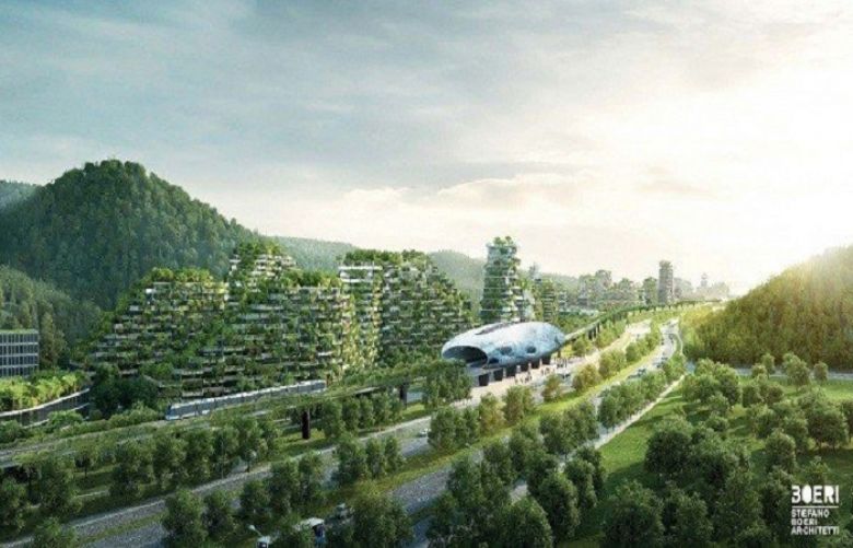 China is building first &#039;forest city&#039; of 40000 trees to fight air pollution