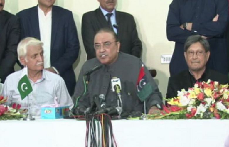 PPP co-chairman Asif Ali Zardari