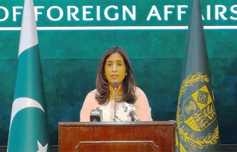 Foreign Office spokesperson Mumtaz Zahra Baloch