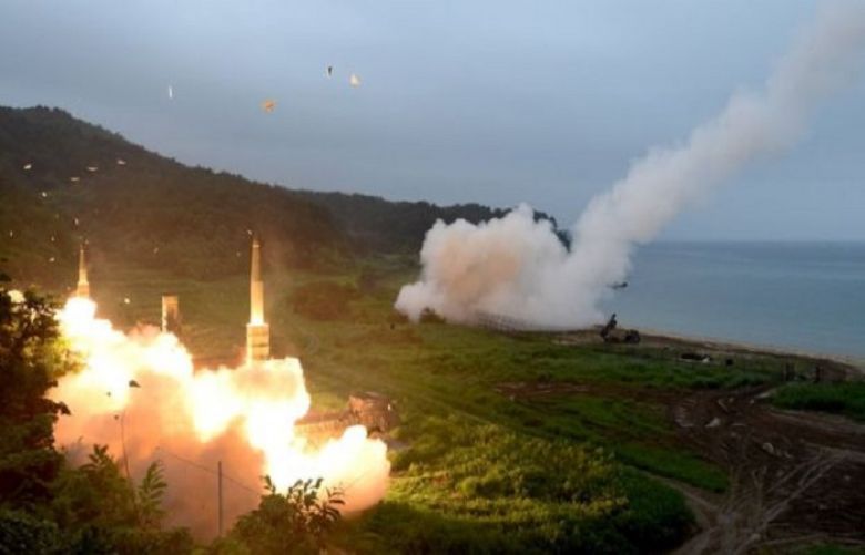 The US and South Korea conducted a joint exercise using surface-to-surface missiles in response to the test