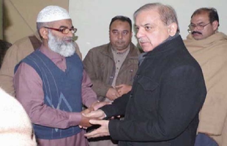 Punjab Chief Minister Shahbaz Sharif reached the house of seven-year-old Zainab