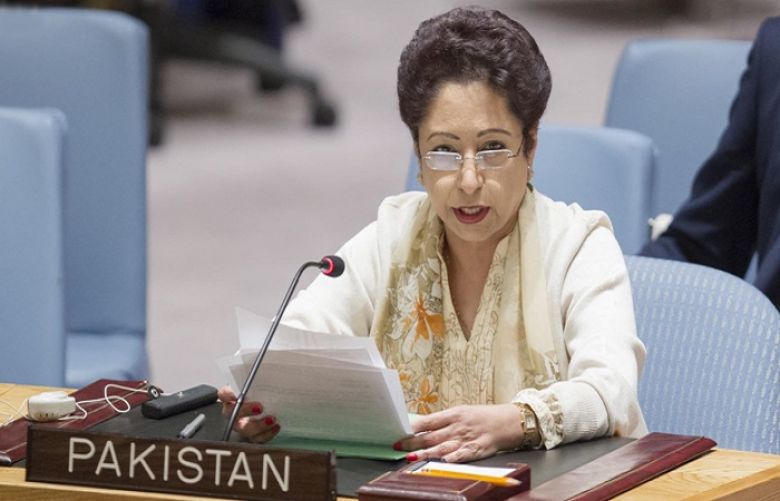 Pakistan’s permanent representative to the UN Maleeha Lodhi 
