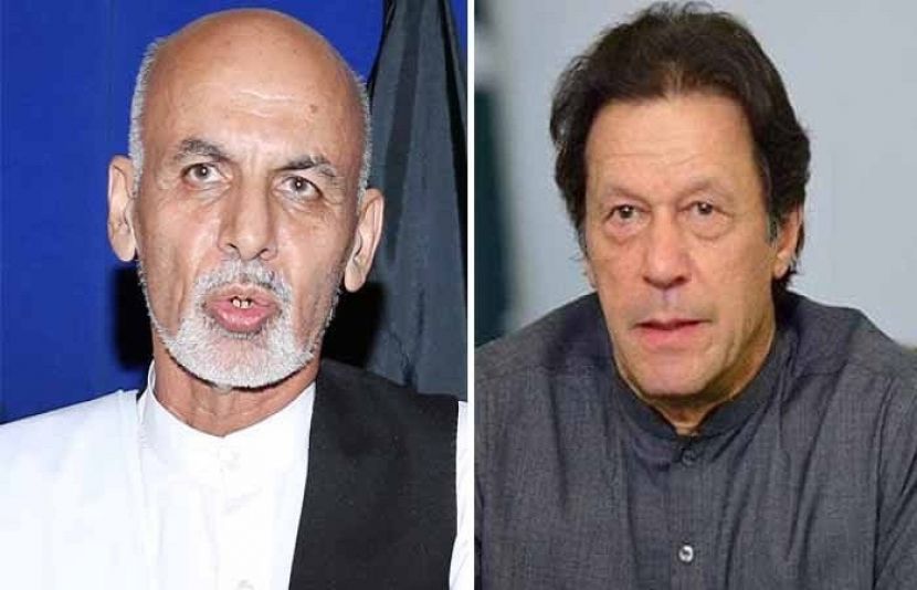 وزیراعظم عمران خان کا  افغان صدراشرف غنی سےٹیلی فونک رابطہ، افغان تنازعے کے سیاسی حل پرزور