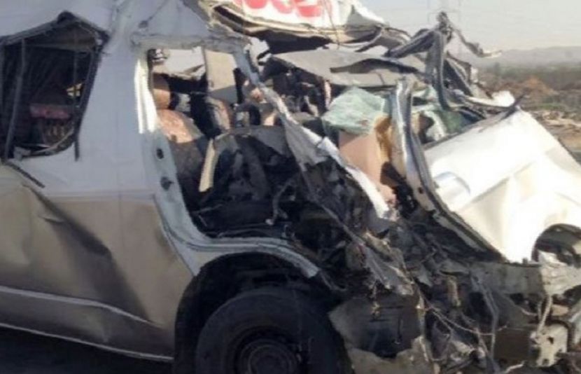 نوری آباد کے قریب ٹریفک حادثہ،7افراد جاں بحق