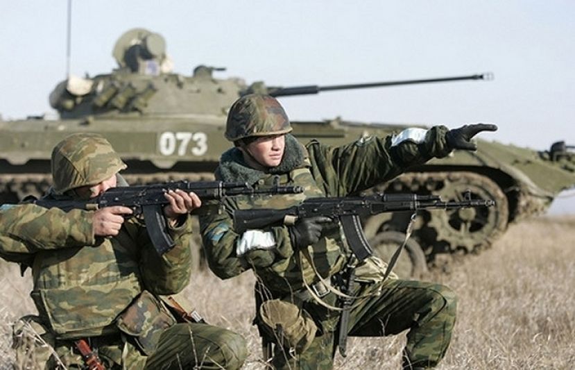 روسی صدر کا ملک کے جنوب میں فوجی مشقیں شروع کرنے کا حکم