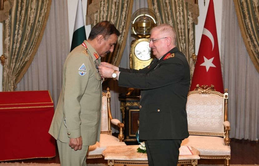 جنرل ندیم رضا کو ترک فوجی اعزاز لیجن آف میرٹ سے نوازا گیا