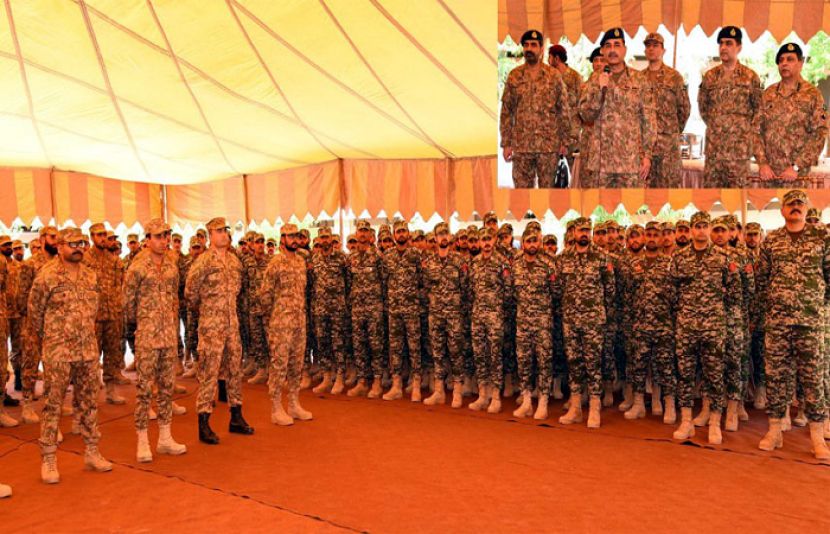 آرمی چیف جنرل عاصم منیر نے شمالی وزیرستان میں جوانوں کے ساتھ عید منائی