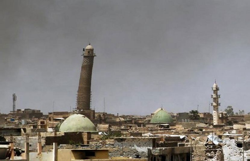 داعش نے موصل کی تاریخی مسجد کو شہید کردیا