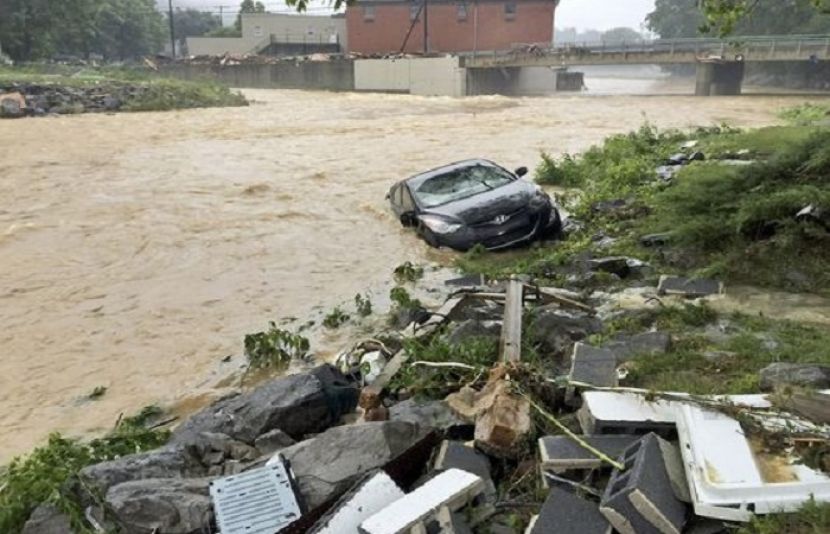 امریکی ریاست ورجینیا میں سیلاب سے 23 افراد ہلاک