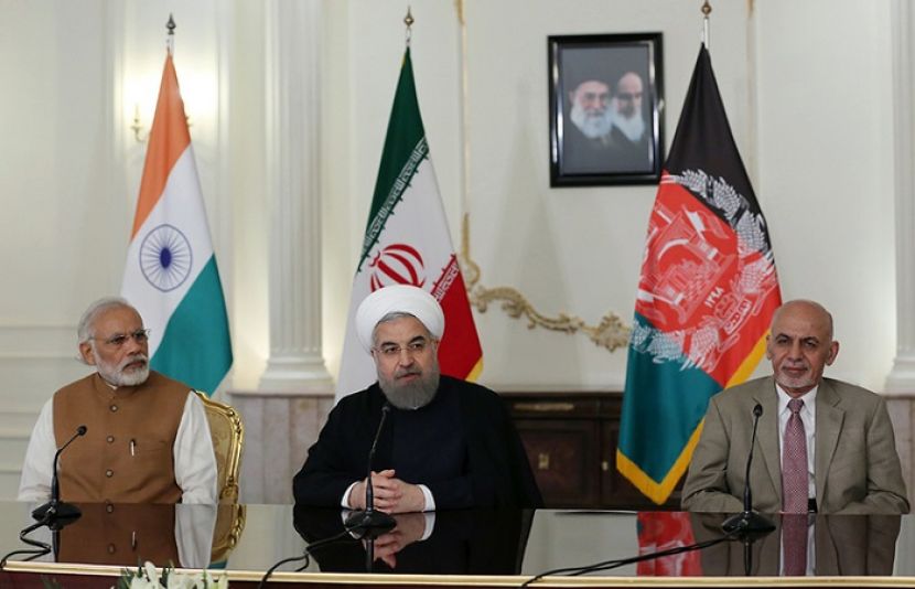 بھارت اور ایران کے درمیان چاہ بہار بندرگاہ سمیت کئی تجارتی معاہدوں پر دستخط