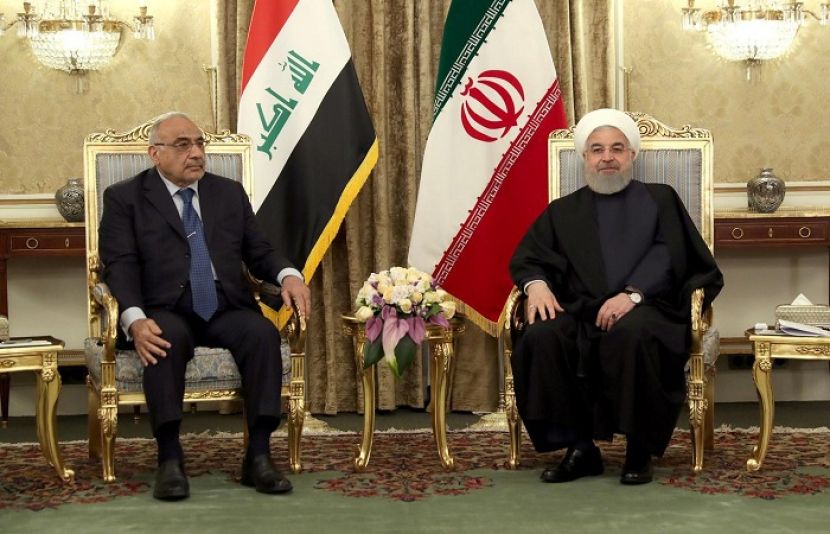 عراقی وزیراعظم عادل عبدل المہدی اور ایرانی صدر حسن روحانی کی ملاقات