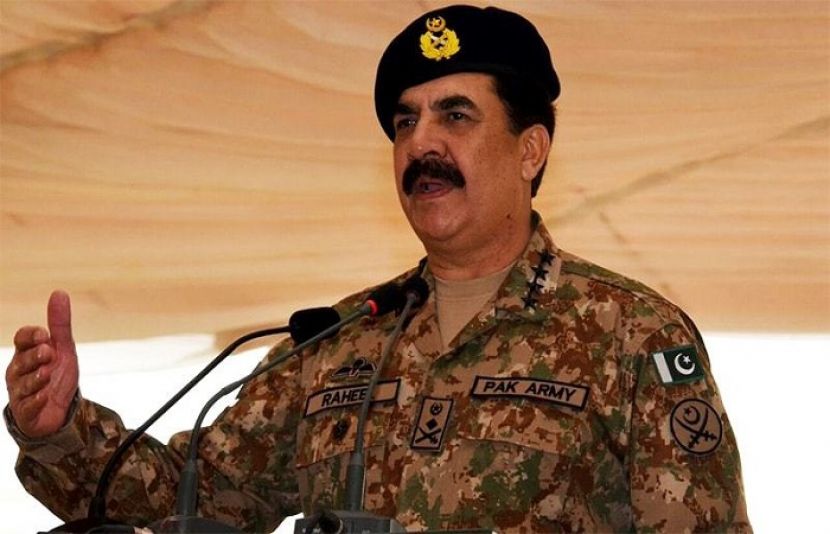بلوچستان میں سیکیورٹی اورحکومت کی مدد میری ترجیح رہی: جنرل راحیل