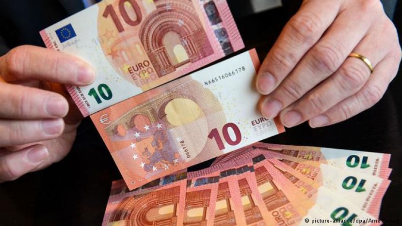 دس یورو کا نیا کرنسی نوٹ منگل سے گردش میں