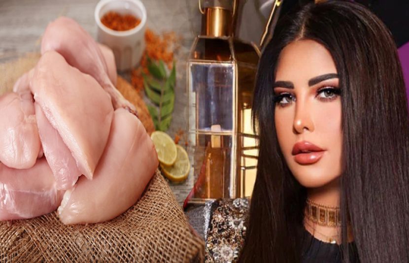 کویت سے تعلق رکھنے والی فنکارہ شمس نے مرغی کے گوشت کو خواتین کی خوراک قرار دے دیا۔