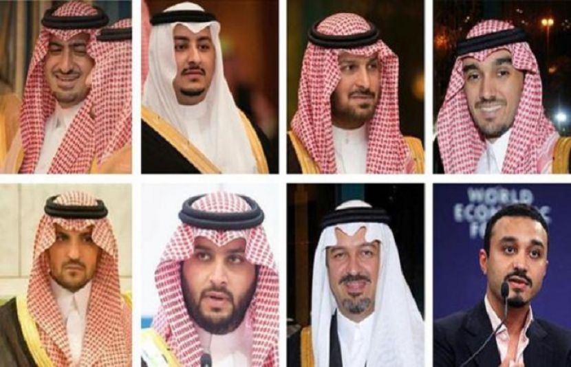 سعودی عرب میں نئے منصبوں پر مقرّر شہزادے