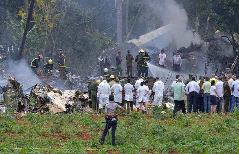 کیوبا میں مسافر طیارہ گر کر تباہ، 110 افراد ہلاک