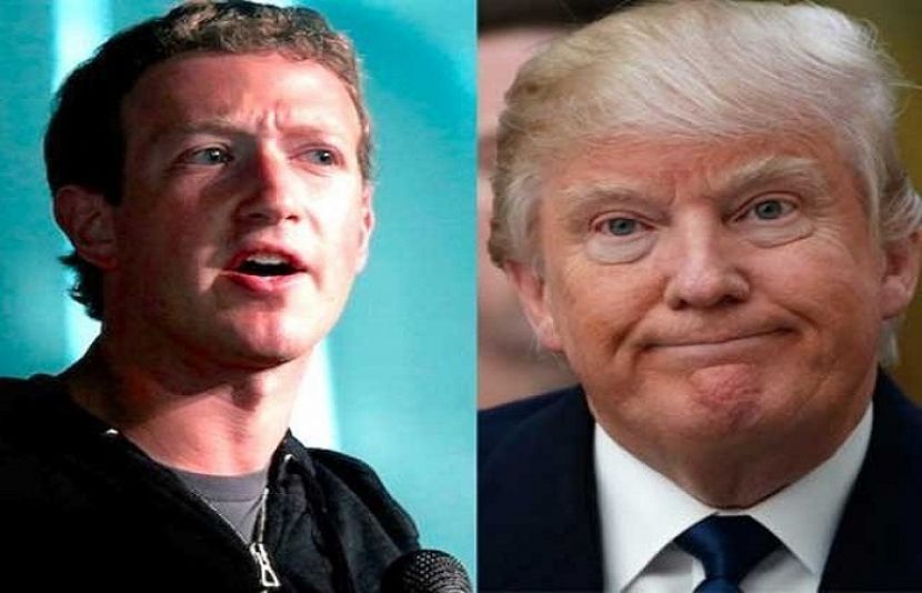امریکی صدر کے فیس بک پر الزامات بے بنیاد ہیں