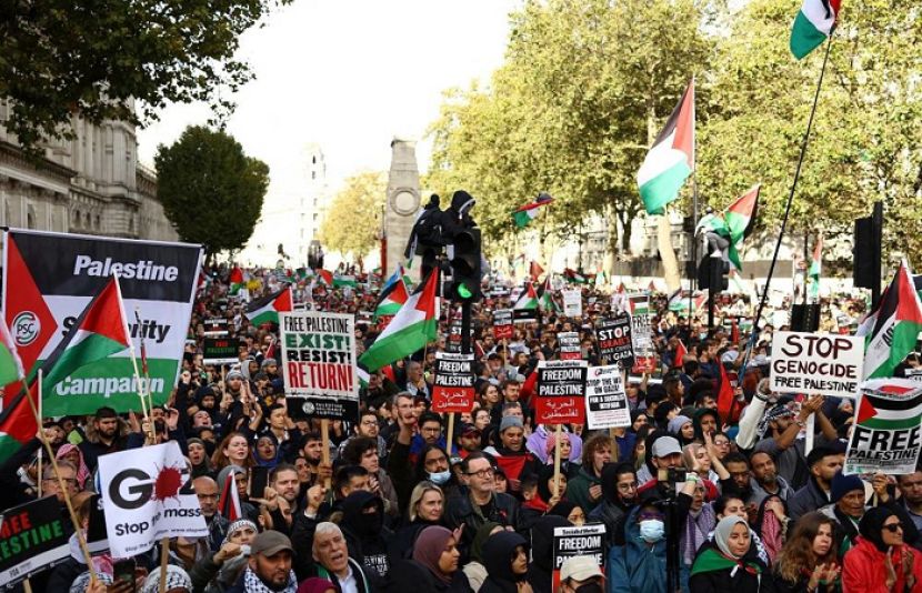  دنیا بھر میں فلسطینیوں سے اظہاریکجہتی کا سلسلہ جاری