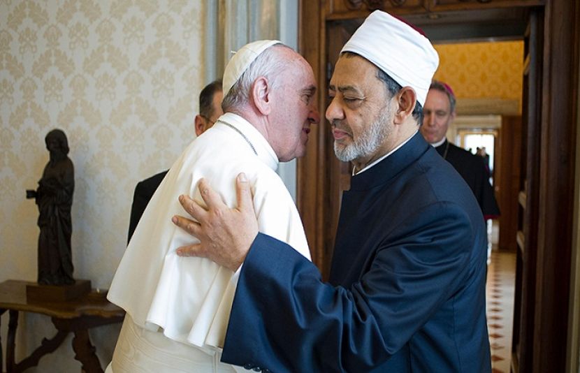 مصرکے مفتی اعظم شیخ الازہرشیخ احمد الطیب کی پوپ فرانسس سے ملاقات