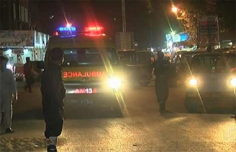 کراچی کے علاقے لیاری سنگولین میں دستی بم حملہ