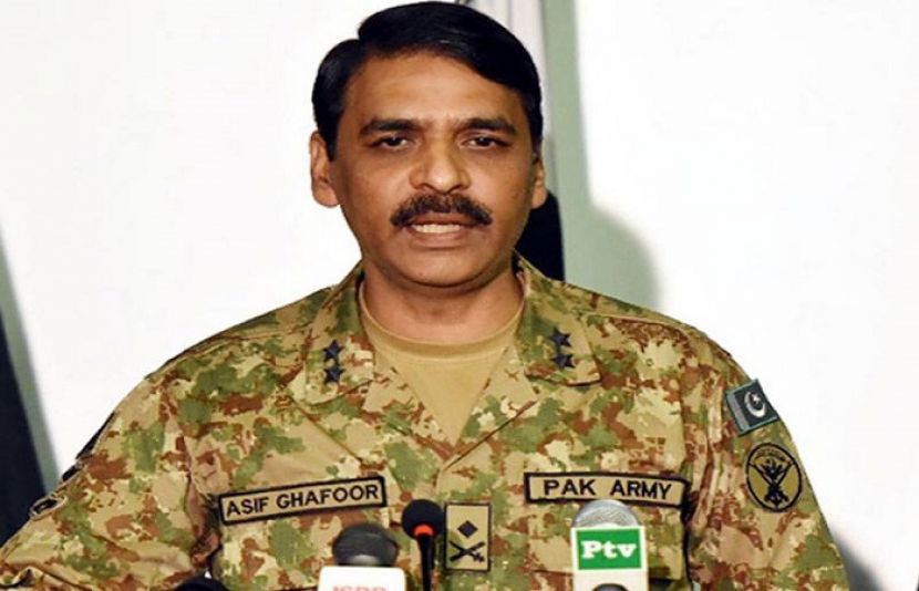 پاک فوج کے ترجمان میجر جنرل آصف غفور