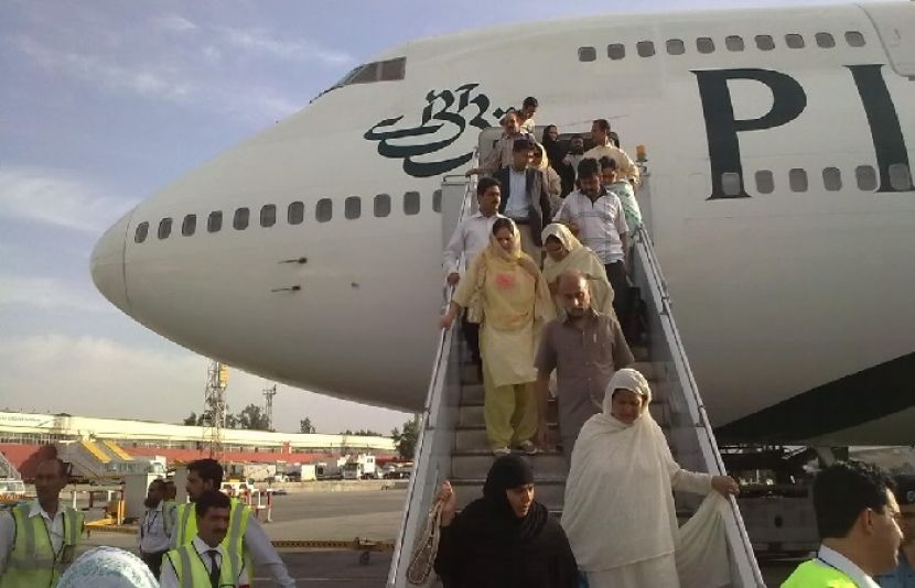 اسلام آباد ایئرپورٹ پر تشدد کی شکارخاتون کو طیارے سے اتار لیا گیا