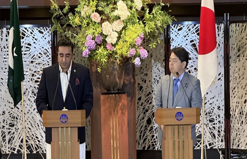 وزیرِ خارجہ بلاول بھٹو جاپانی ہم منصب یوشیماسا حیاشی