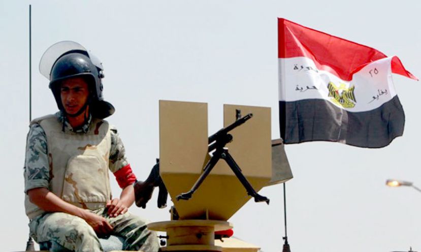 مصر: سینائی میں دھماکا، 25 فوجی ہلاک