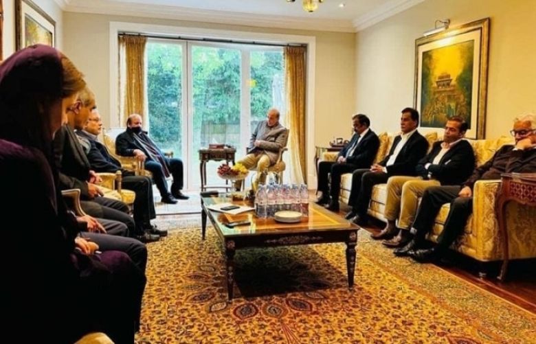 PM Shehbaz meets Nawaz in London to discuss the current political  situation