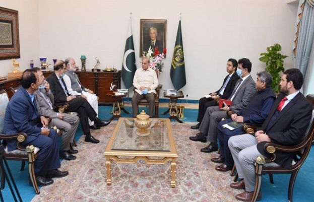 Prime Minister Muhammad Shehbaz Sharif presiding meeting