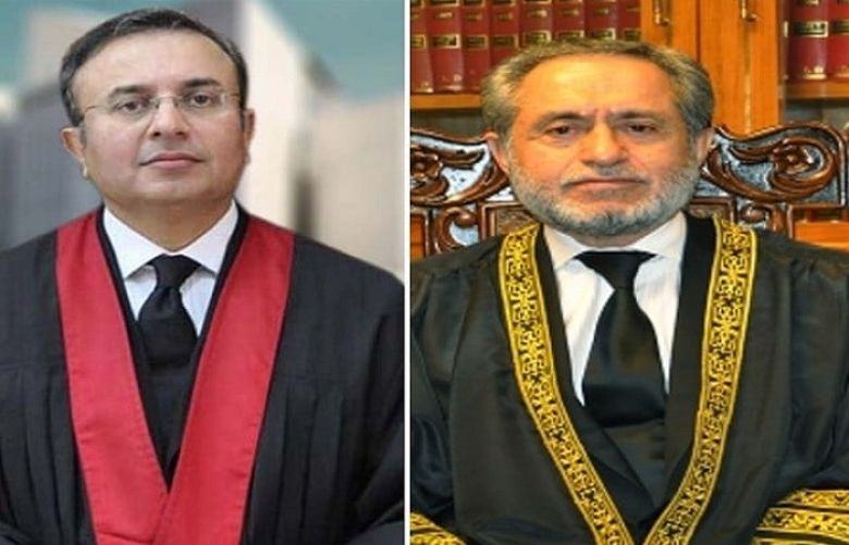 Justice Syed Mansoor Ali Shah and Justice Jamal Khan Mandokhail 
