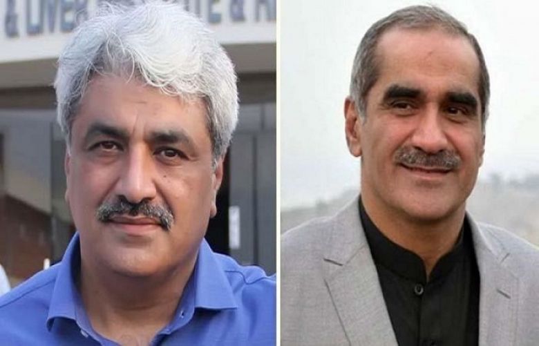 NAB produce Khawaja Saad Rafique and his brother Salman Rafique in Paragon housing scandal