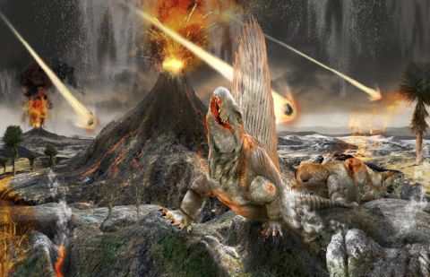 New computer analysis hints volcanism killed the dinosaurs, not an asteroid