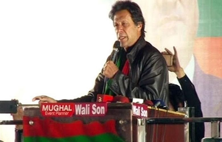 Pakistan Tehreek-e-Insaf chairman Imran Khan