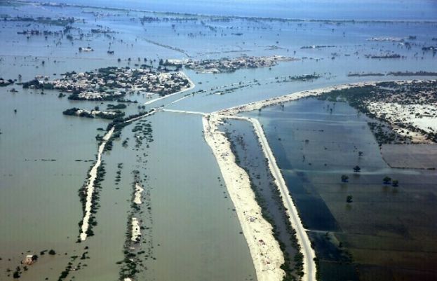 water level begins reducing in areas of Sindh