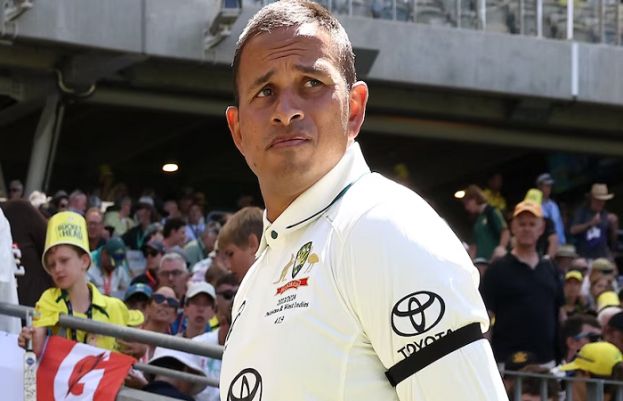 Usman Khawaja wears a black arm band in solidarity with Gaza on first Test against Pakistan.
