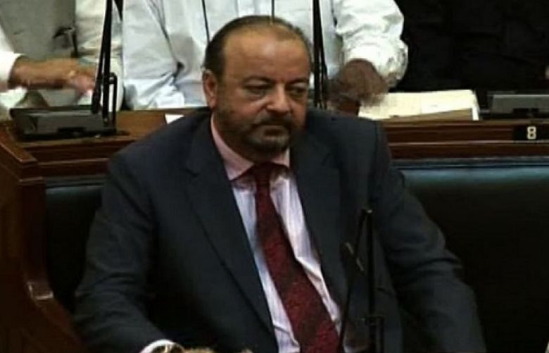 Pakistan Peoples Party (PPP) leader Agha Siraj Durrani 