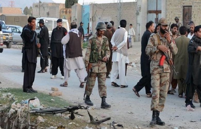 Four security personnel martyred in terrorist attack in Balochistan