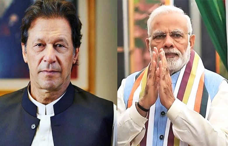 Prime Minister Imran Khan and Indian Prime Minister Narendra Modi