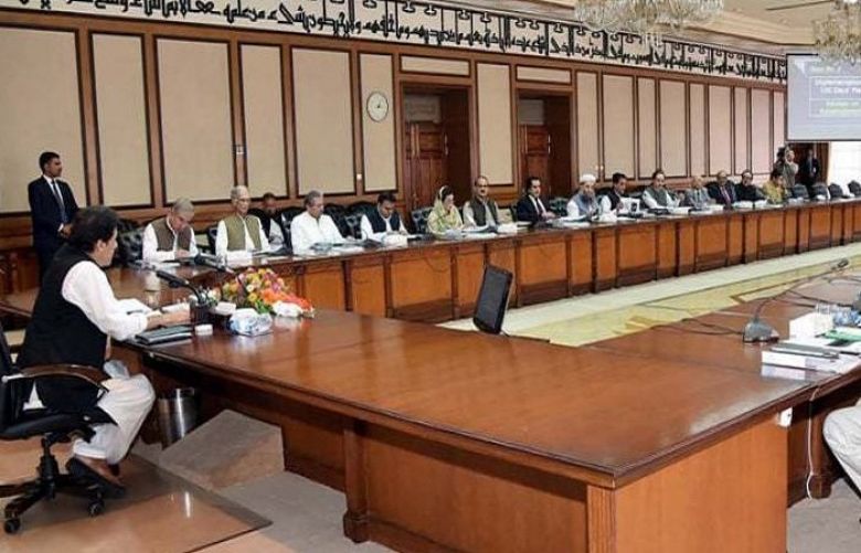Federal cabinet meeting underway in Islamabad
