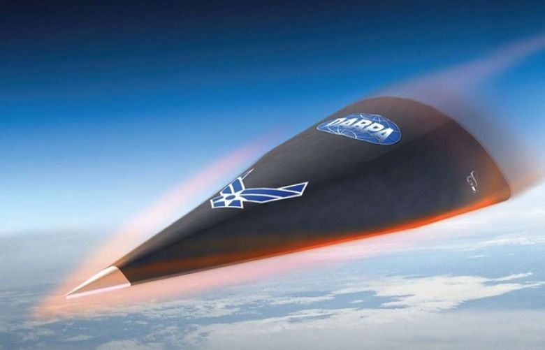 Hypersonic Technology Vehicle HTV-2 reentry (artist&#039;s impression) 