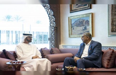 Pakistan's Army Chief met Crown Prince of Abu Dhabi.
