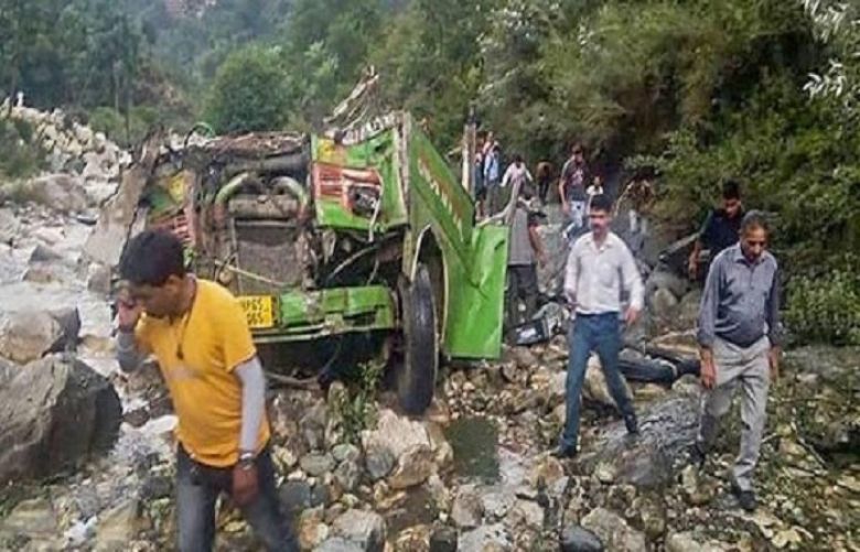 Nine die as passenger bus falls into nullah in AJK