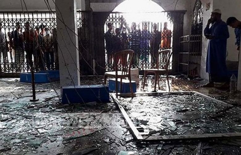 Gas pipeline blast in Mosque in Bangladesh