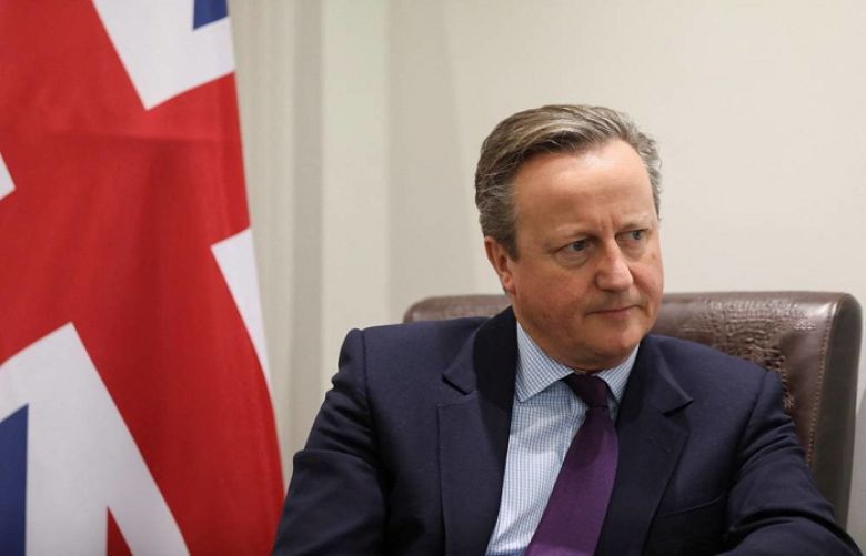 UK Foreign Minister David Cameron