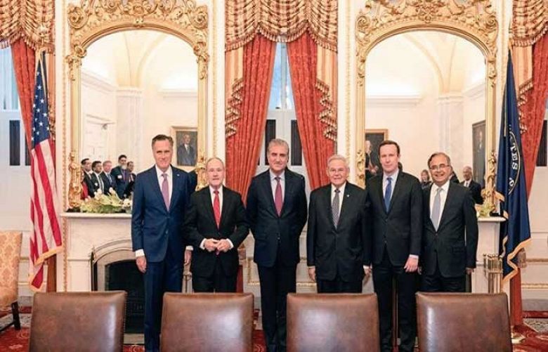 FM Qureshi discusses regional security with US lawmakers