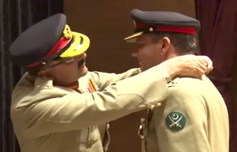 Military awards conferred to army officers, soldiers