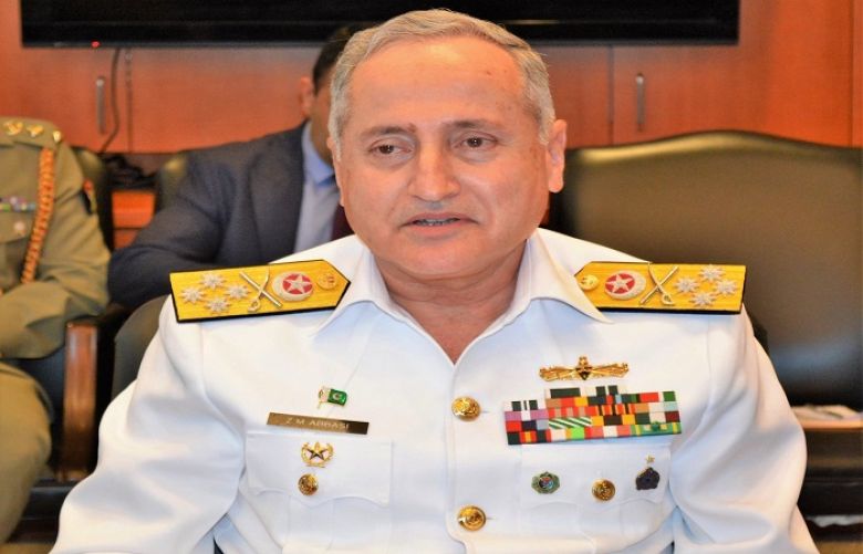 Chief of Naval Staff Admiral Zafar Mahmood Abbasi